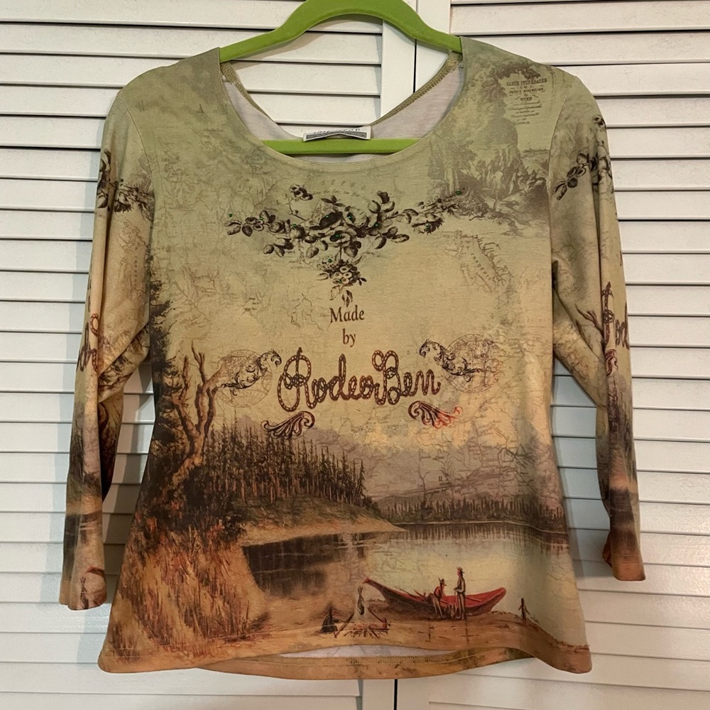 Rodeo Ben Y2K shirt